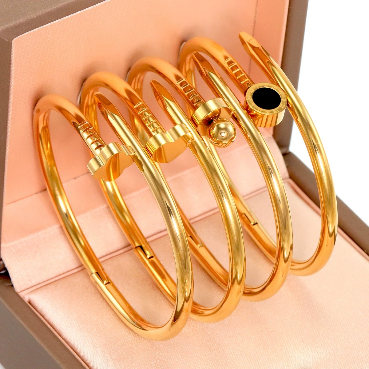Cuff Chram Bracelet Desigenr Men Women Bracelets Bangles Jewelry Valentine's Day Gift for Woman Size 17 19 Stainless Steel Classic silver rose gold designer bracelet