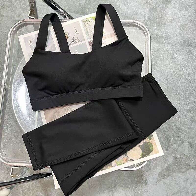 Women Yoga Pants Yoga Suit Set Women S Beautiful Back Sports Bra Waist Nude Yoga Pants High Elasticity Fitness Running Set