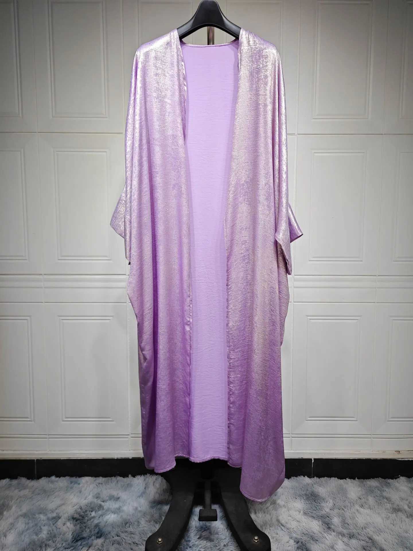 Chic Eid Open Kimono Coat Dubai Luxury Batwing Abaya Modest Dresses Muslim for Women Islam Clothing Ka Robe Femme Musulmane X250514
