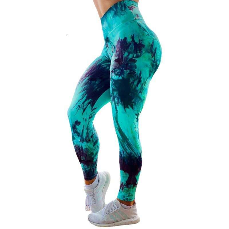 Women Yoga Pants Knitted Digital Printed Yoga Suit Women S Pants Leggings