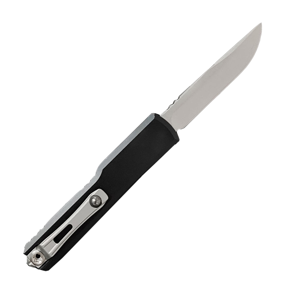 High End UTZBP Tactical Knife D2 Stone Wash Blade CNC Aviation Aluminum Handle Outdoor Camping Hiking EDC Pocket Knives with Nylon Sheath