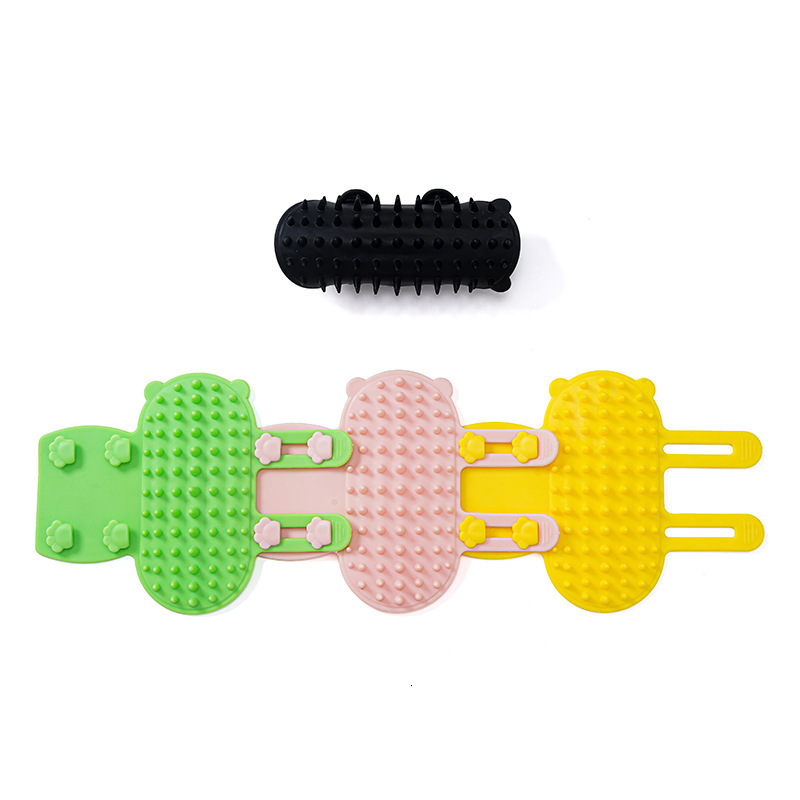 Cross border pet cat grooming device for relieving boredom, wall corner massage, brushing, petting, teasing, and itching