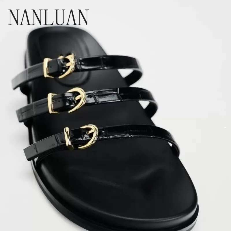 Boutique Summer High Quality Slippers New Fashion Solid Color Non-slip Women's Shoes Hot Selg Casual Sandals