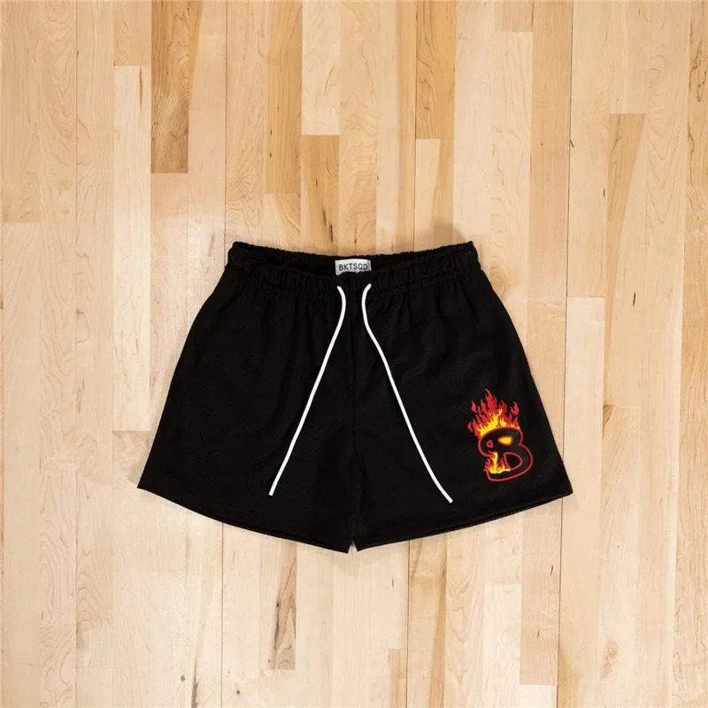 Summer Mesh Basketball Training Shorts Men Quick Drying Street Sports short pants BUCKETSQ Fashion Sweatpants Running shorts 250322