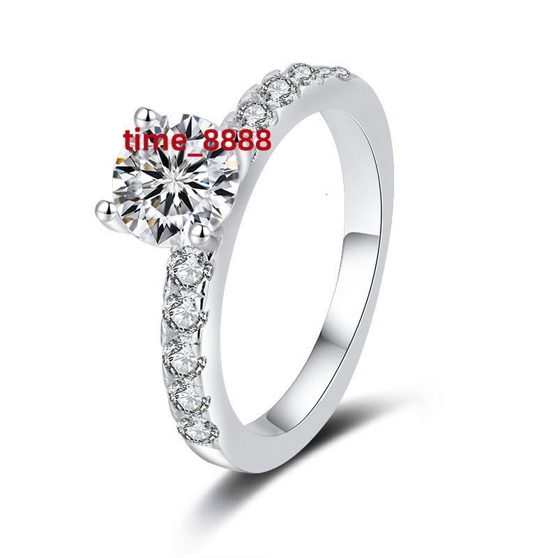 luxury rings designer for women 925 sterling silver inlaid VVS1 pass diamond tester moissanite ring for womens engagement wedding ring luxe jewelry wo