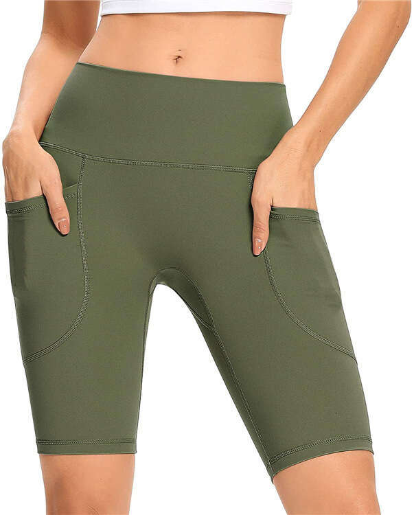 Women Yoga Pants New Solid High Waist Yoga Shorts Safety Women S Pants Underpants YJ