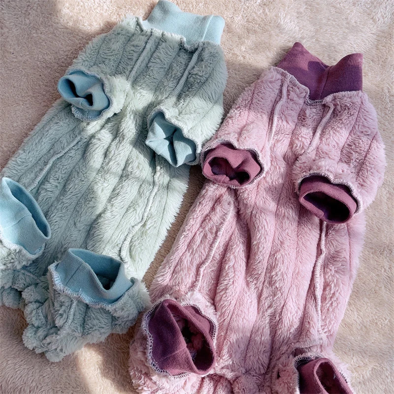 Elegant Warm Sphynx Cat Turtleneck Sweater Hairless Cat Clothes Comfort Winter Coat Thickening Fleece Jacket for Sphynix Cat 250326