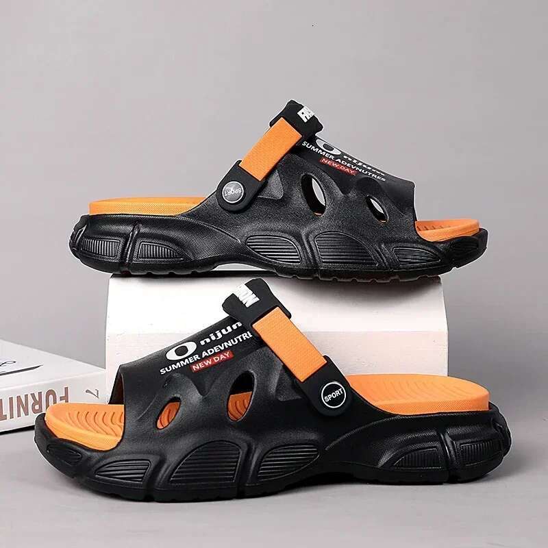 Eva Man Slippers Chef Shoes for Social Shoe Male Beach Sandals Men Sandel Kenner Sandal Mens Soft Sandles Flat