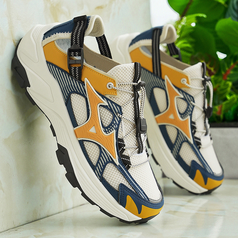 Spring and summer fashion new men's large size 46 casual shoes outdoor mountain wear breathable mountaineering shoes all comfortable sports shoes