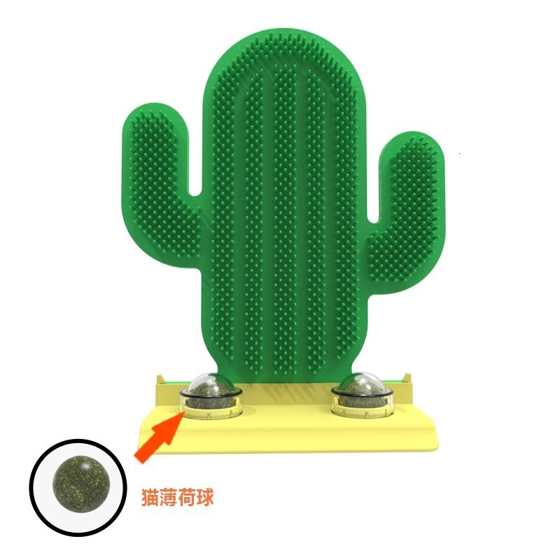 Cat Toy Cat Scratching Tool Wall Corner Scratching Tool Cactus Cat Scratching Board Vertical Face Scratching Tool Pet Supplies