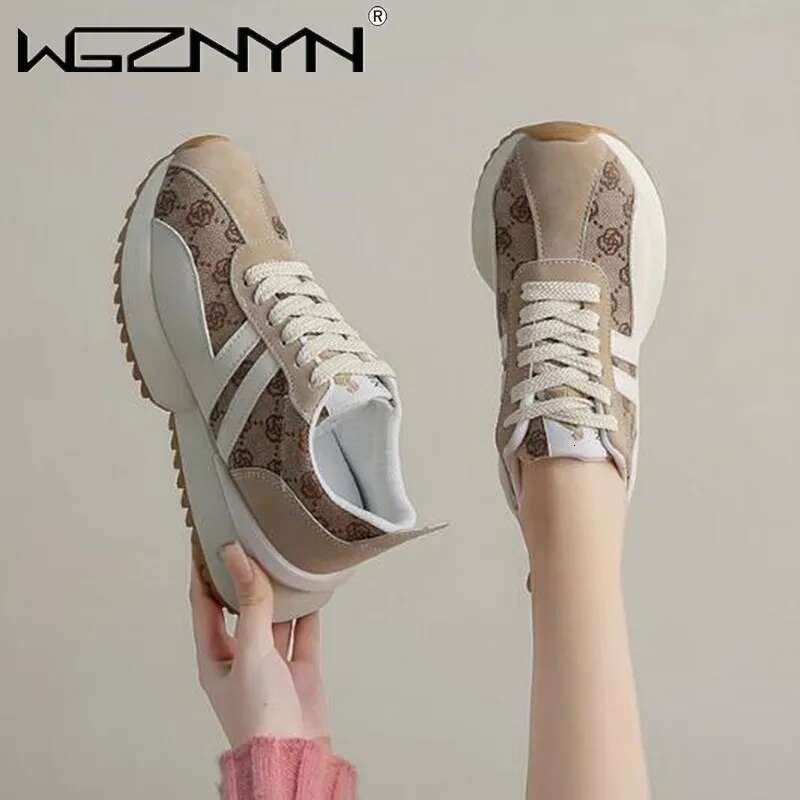 Breathable Women's Sneakers Lightweight Leisure Tennis For Women Wer Design Comfort Fashion Platform Shoes