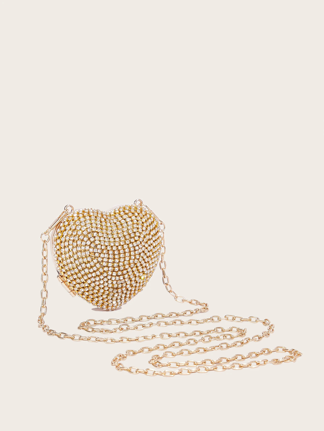 Love grain bedding dinner bag shiny gold and silver handbag selling evening dance party banquet 250326
