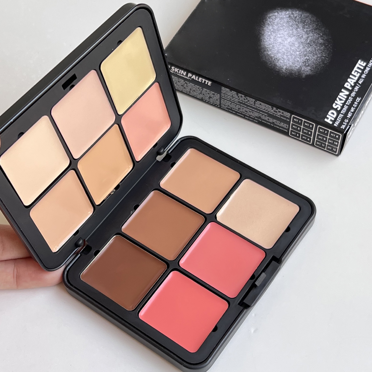 Wholesale 3pcs/lot Makeup 12 Color Blush Concealer Set Natural Blemish Brightening Highlighter Waterproof Face Contour Cream Palette +gift