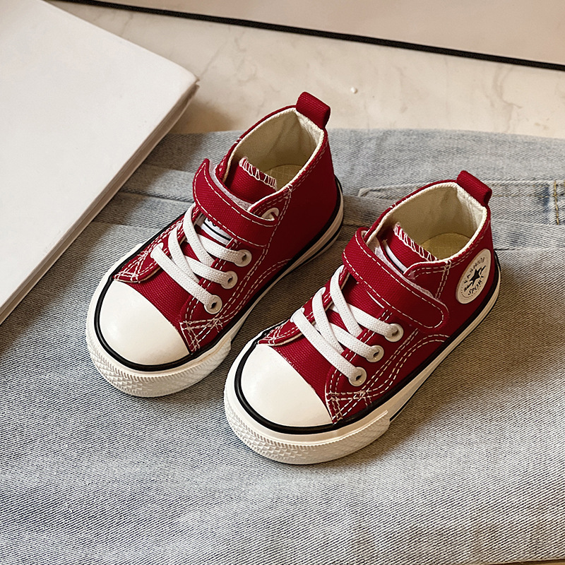 Kids Shoes Toddlers Athletic Canvas Shoes Child Sneakers Happysteps Youth Preschool Chaussures PS Tod Trainers for Children Size US4c-US5y H0247