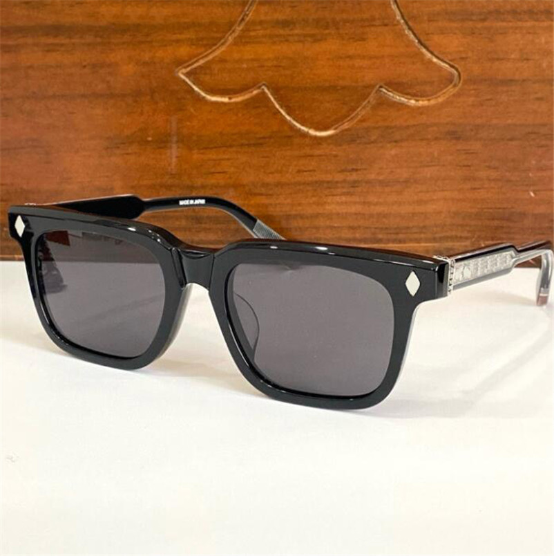 New fashion design square sunglasses AMBIDIXTROUS acetate plate frame retro shape simple and generous style versatile outdoor UV400 protective eyewear