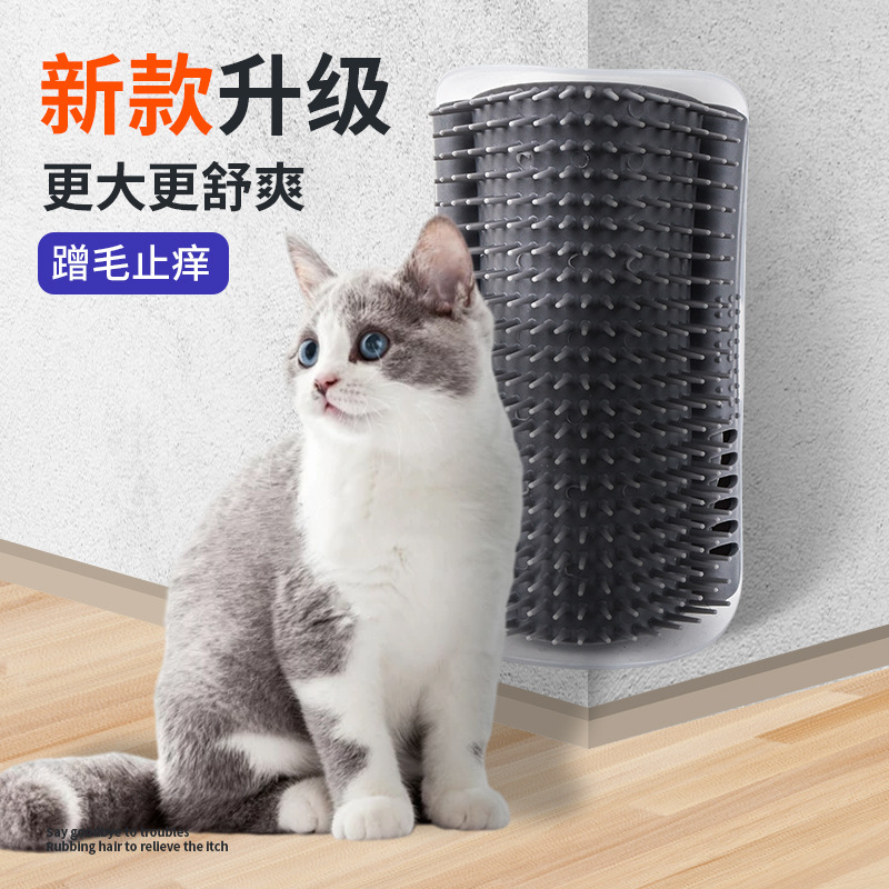 Cross border cat tickling tool, wall corner scratching tool, cat self pleasure toy, face rubbing massage, cat mint toy wholesale