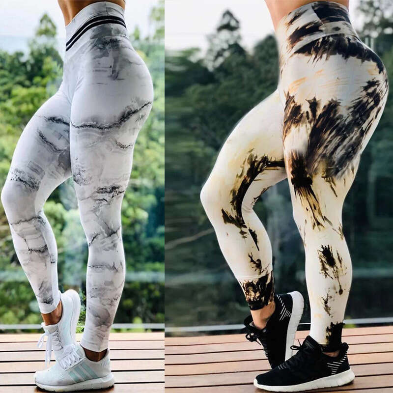 Women Yoga Pants Knitted Digital Printed Yoga Suit Women S Pants Leggings