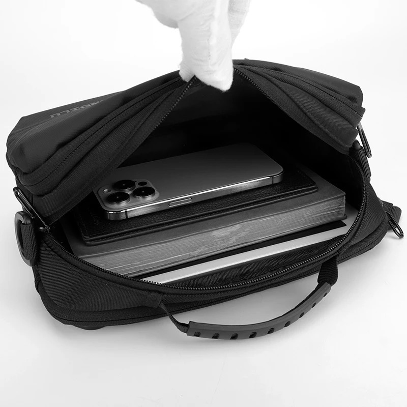 Japanese simple shoulder bag mens casual level messenger waterproof trend camera business parcel bread 250326
