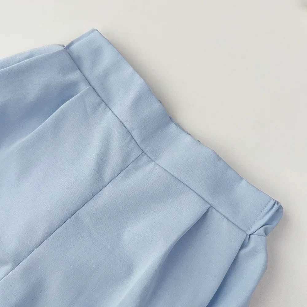 Bear Leader Summer Basic Girls Clothing Korean Version Single Chest Sleeveless Top+Shorts 2PCS Set Gentleman Wedding Boys SetT250327