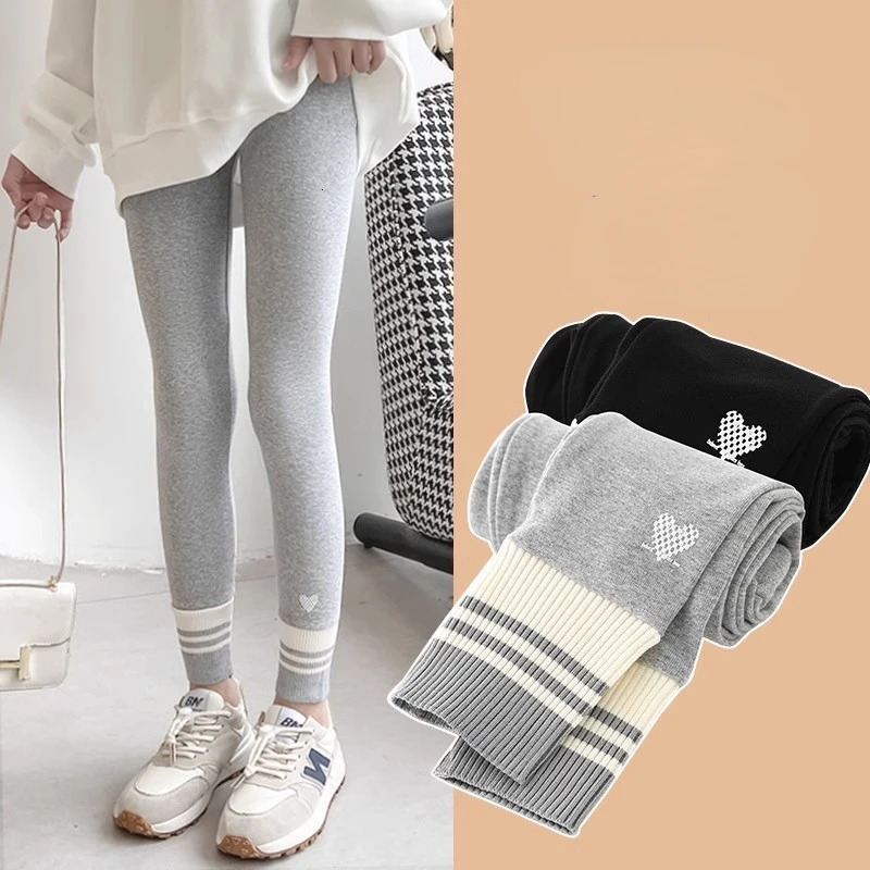 Girl Spring and Autumn Legs Small Feet Simple Basic Casual Trouser Lounge Set 516Y 250325