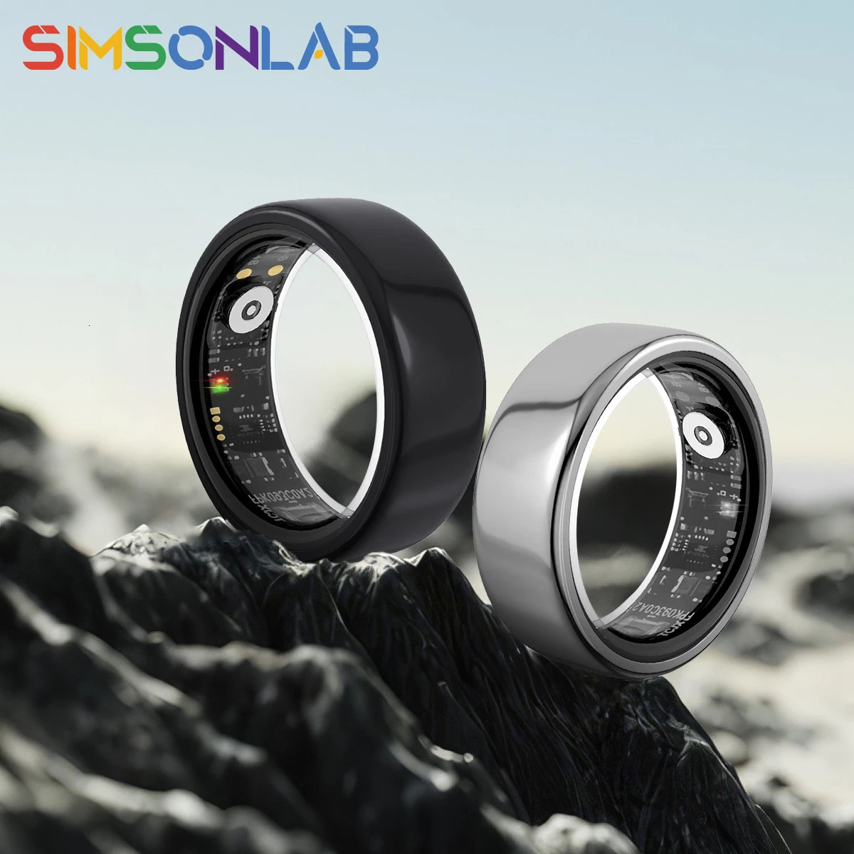 low-power smart ring multifunctional mode blood pressure measurement and monitoring IP68 waterproof Bluetooth 5.0 250322