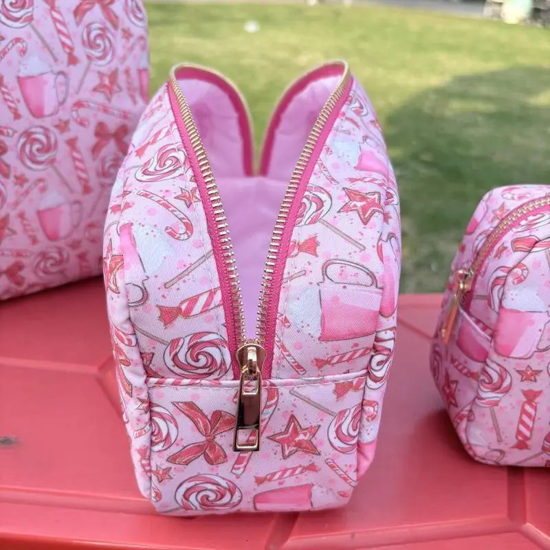 y ner bag floral printing cosmetic personalized nylon toilet box travel cleaning agent sales 250326