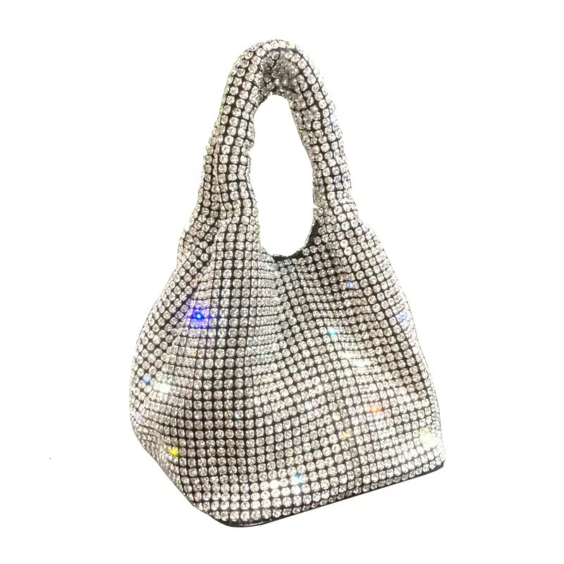 JIOMAY Fashion Trends Rhinestone Wallet y ner Handbag Diamond Evening Bag Versatile Party Shoulder 250326