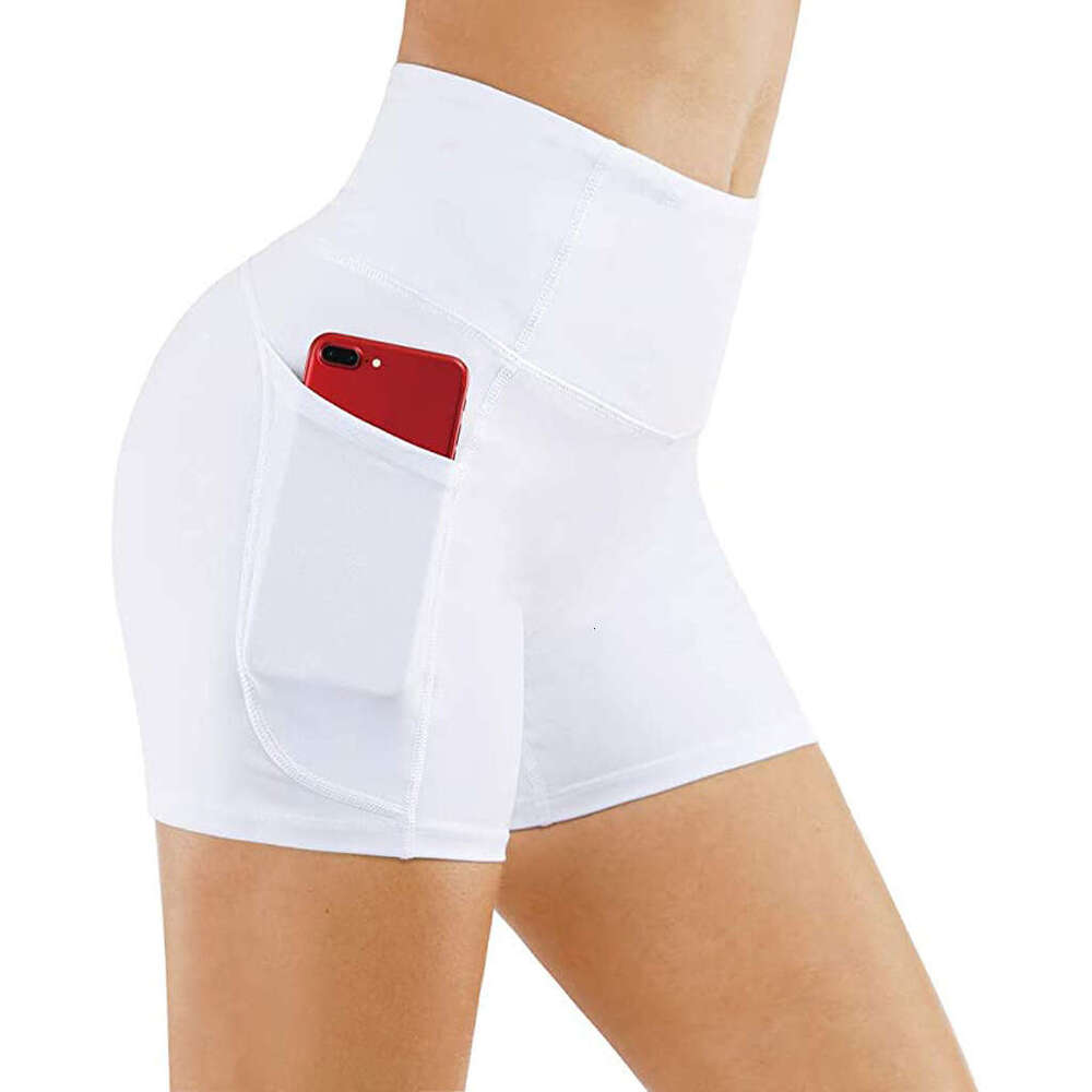 Women Yoga Pants New Women S Yoga Fitness Running Tight Shorts Leggings Pocket Pants YJ