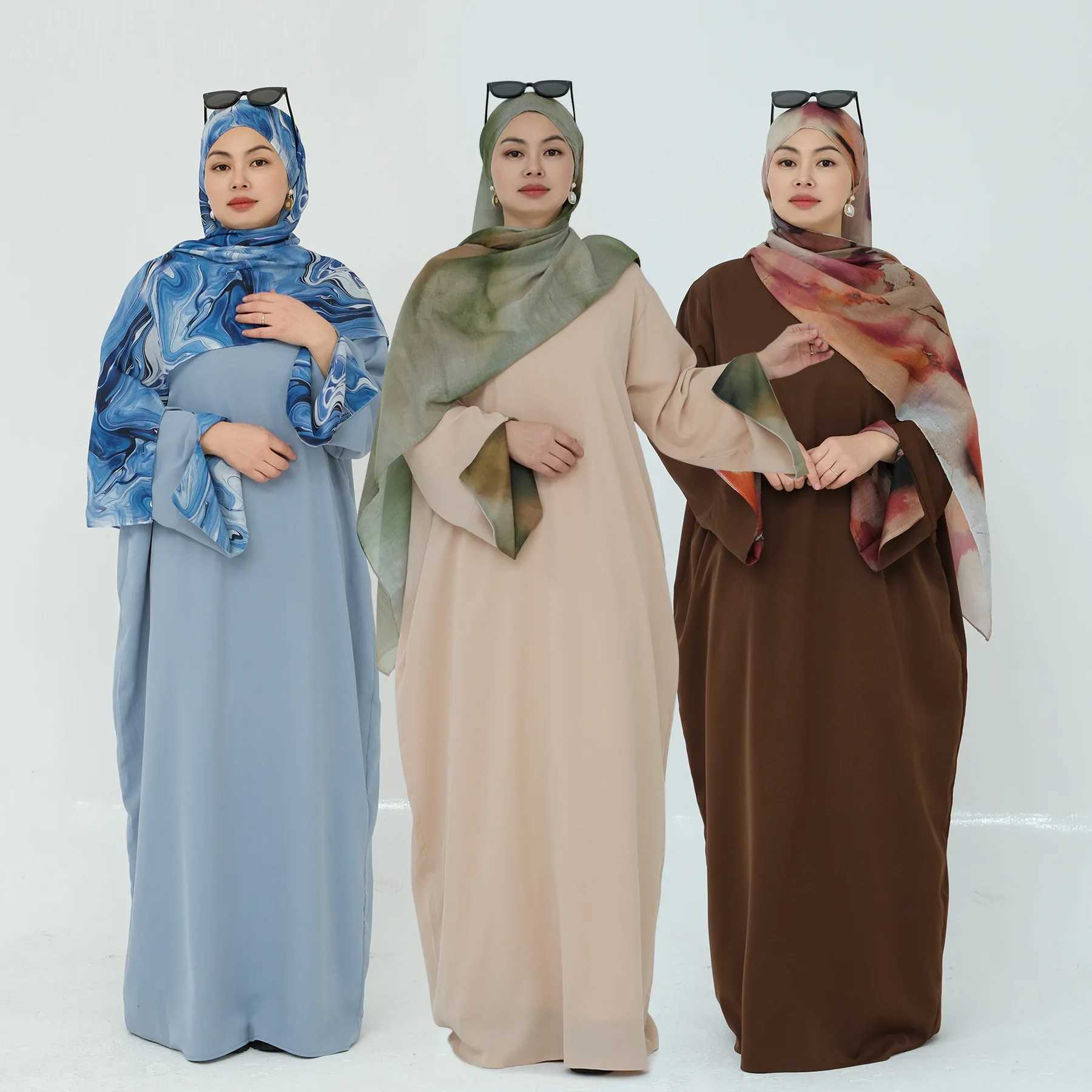 Ramadan Arabic Women Muslim Modest Dress Elegant Dubai Hijab Abaya 2025 Spring Summer Islam Outfit Clothing Fashion Turkey Gown X250514