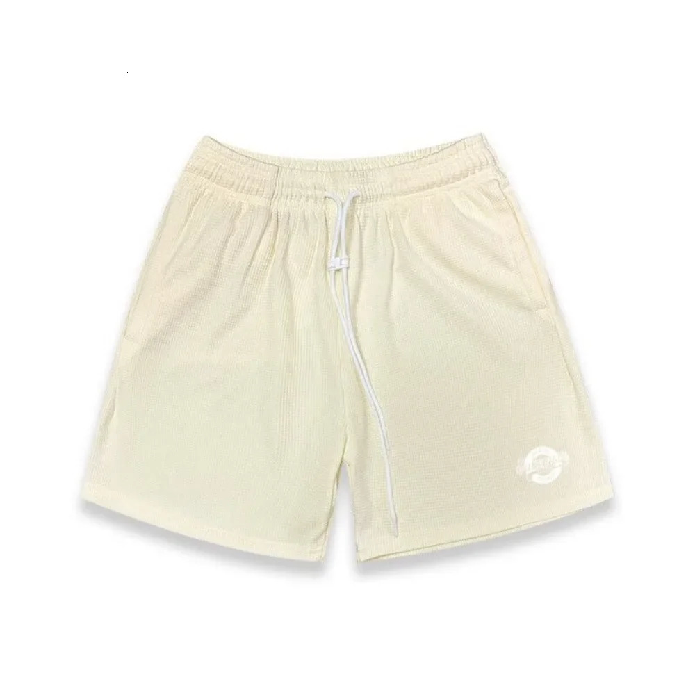 The latest American cotton shorts but knee threepoint basketball pants for mens breathable quick drying training retro trend 250322