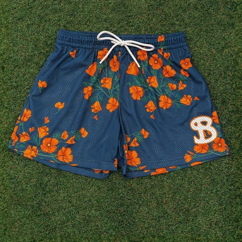 BUCKETQUAD Summer Mens Basketball Shorts Tennis Sports Gym Loose Fitness Quarter Knee Outdoor 250326