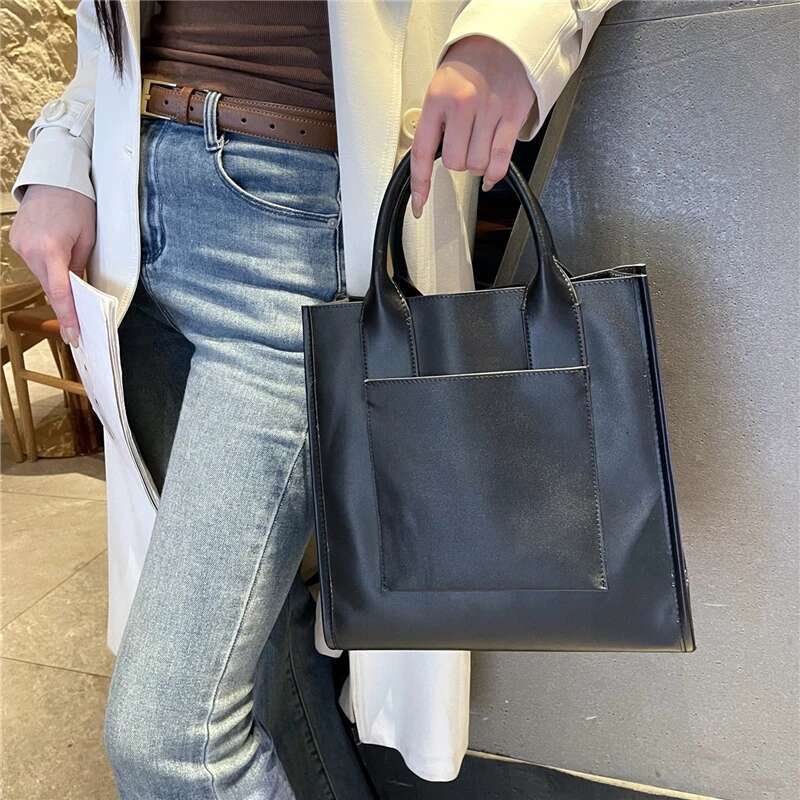 Vintage Genuine Leather Bucket Tote Shoulder Bags For Women 2025 Designer Top Handle Satchel Ladies Handbags