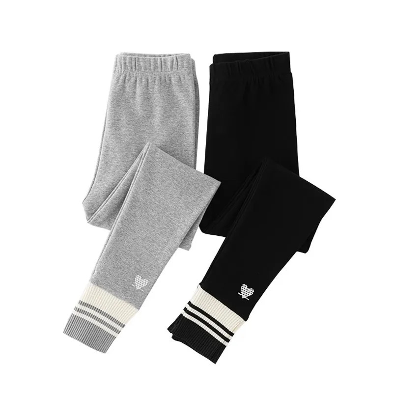 Girl Spring and Autumn Legs Small Feet Simple Basic Casual Trouser Lounge Set 516Y 250325
