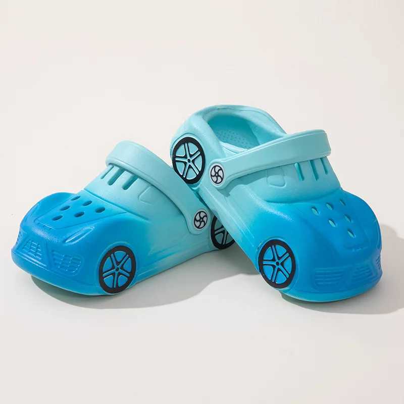 Slipper Childrens cave shoes car sliders summer boys and girls garden shoes cool sliders EVA lightweight S25326
