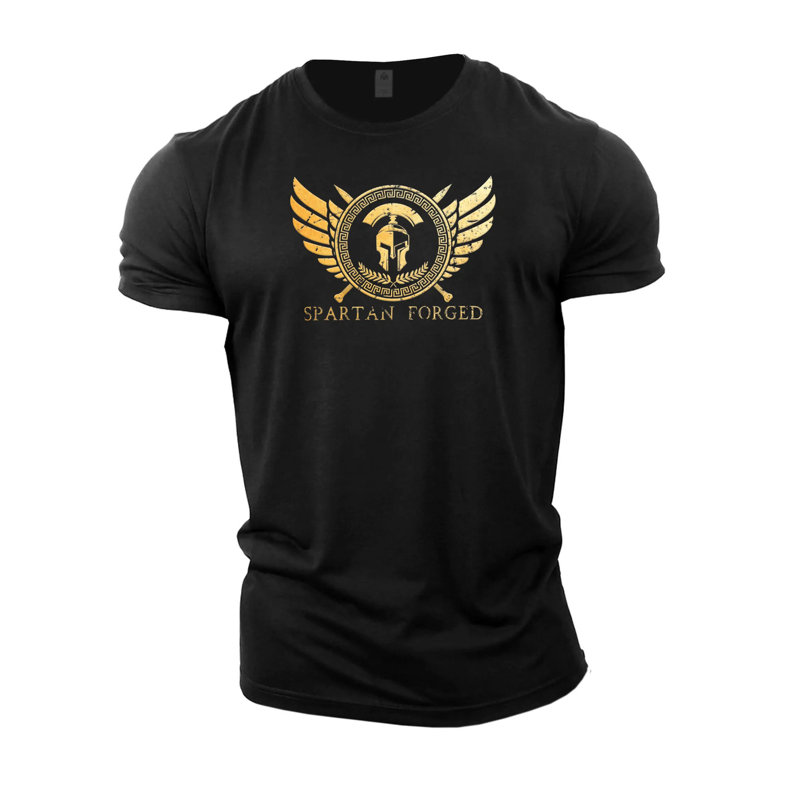 Retro Spartan Tshirts Men Clothes Y2K Summer Short Sleeve Tees Casual Tops ONeck Oversized T Shirt GYM Mens Clothing 250322Z