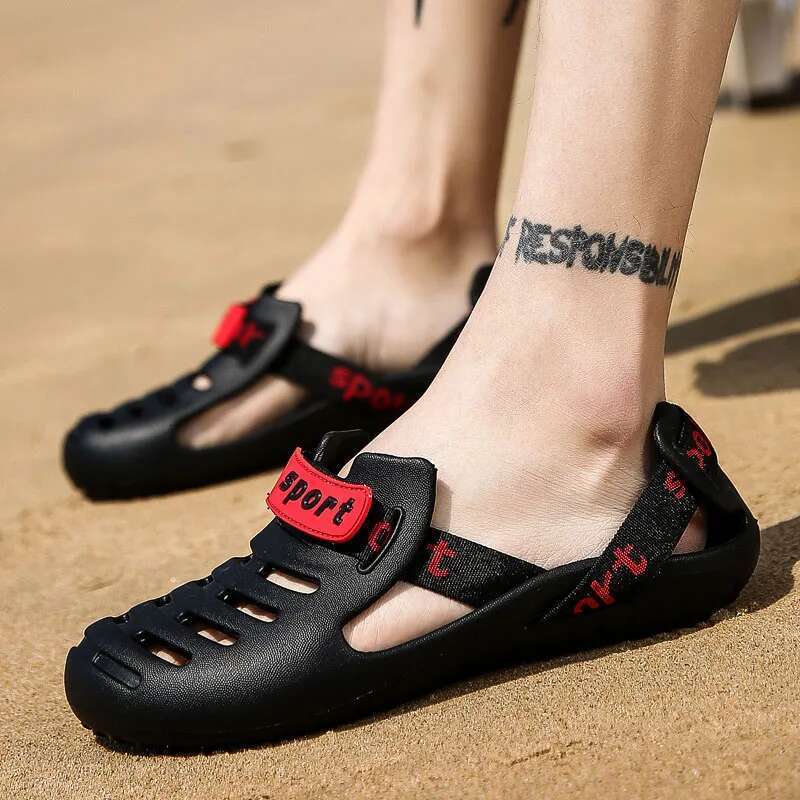 2021 New Summer Flip ps Slippers Men Outdoor Beach Casual Male Sandals Water Shoes Sandalia Mascua