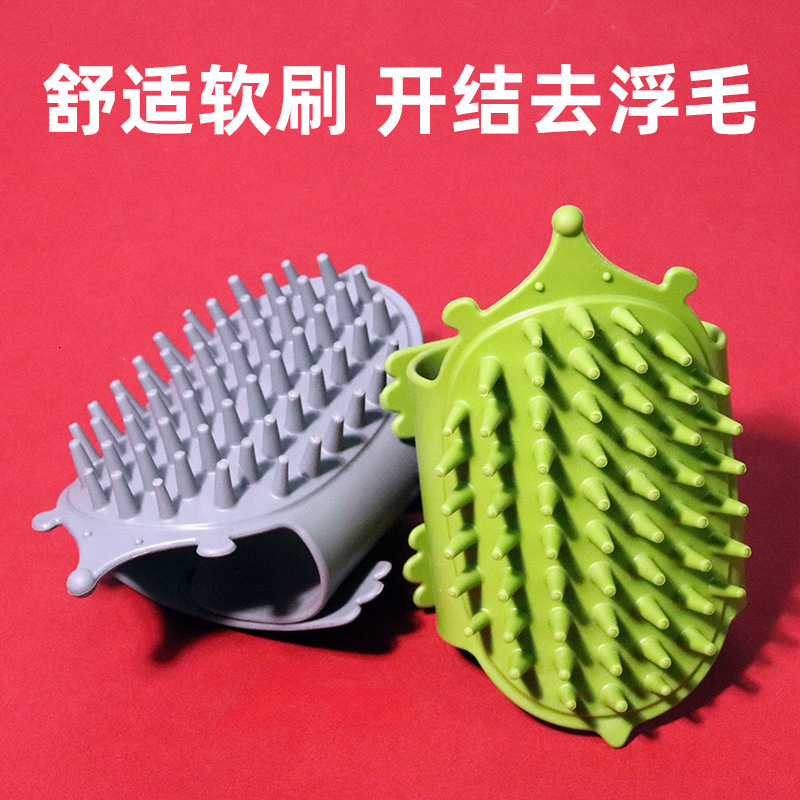 Cat Itching Device Table Leg Strap Silicone Self pleasure Soothing Pet Comb Itching Relief Brush Massage Comb Cat Toy