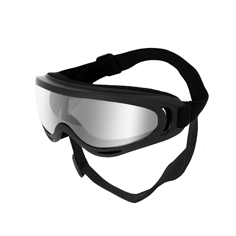 Pet Protective Glasses Elastic Strap Adjustable Fit Large Dog Goggles Headwear Outdoor Windproof Sunglasses
