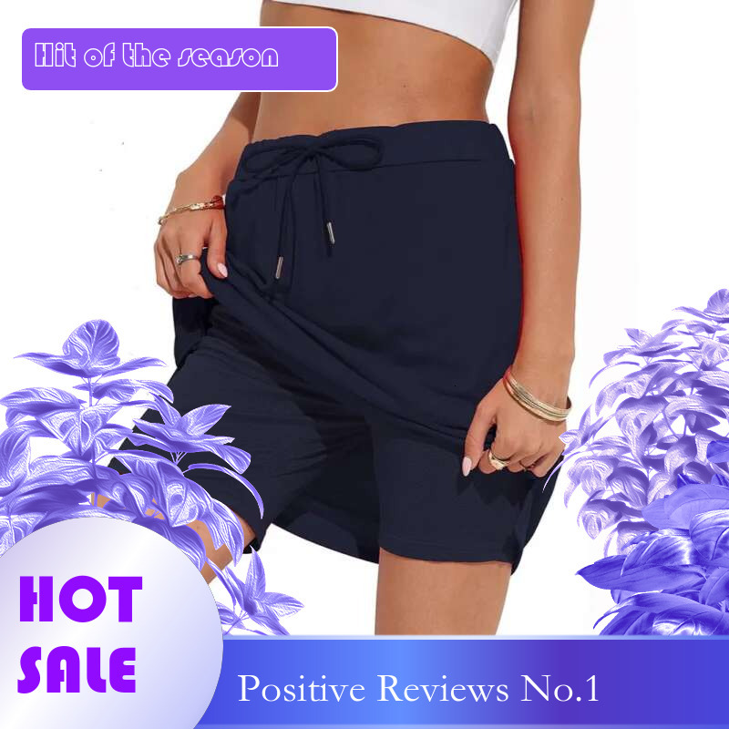 Dongdumaoyi Lente Zomer Dames Elegante Tie Taille Effen Kleur Casual Rok B