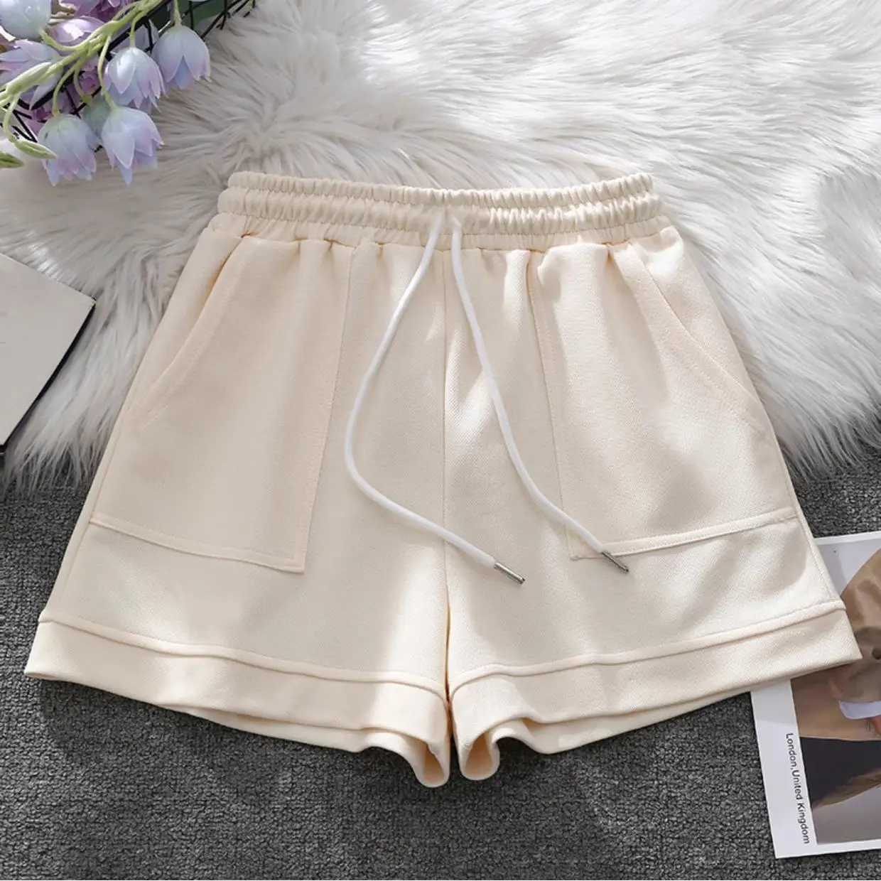 Summer childrens clothing set letter printed short sleeved T-shirt and shorts 2-piece set childrens topT250327
