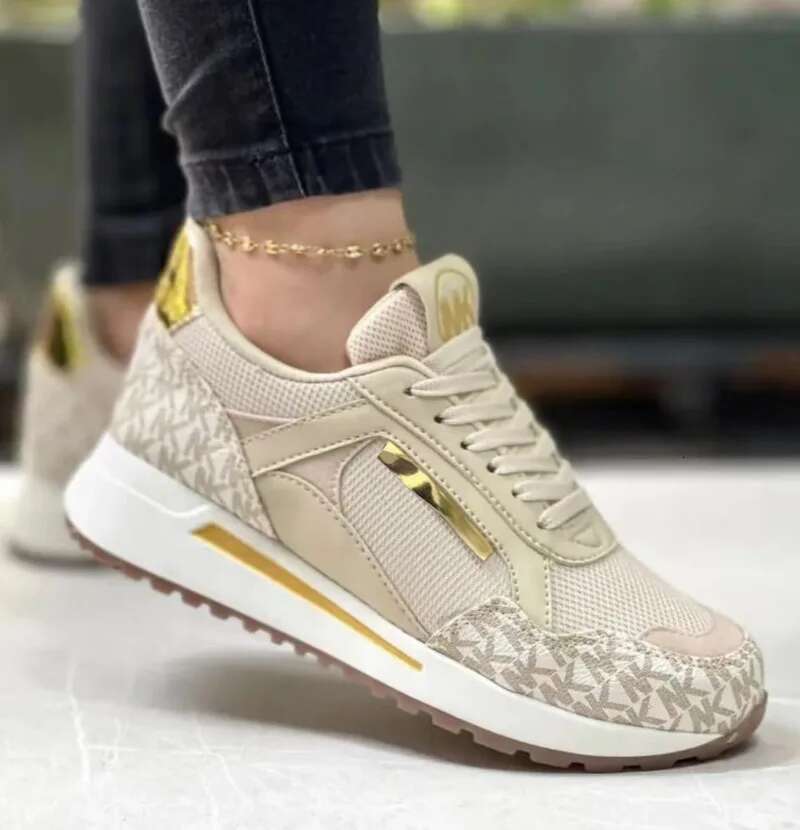 Designer Shoes New Wedge Sports Shoes Lace Up Breathable Sports Platform Women's Sports Shoes Women's High-quality And Fashionable Vulcanize