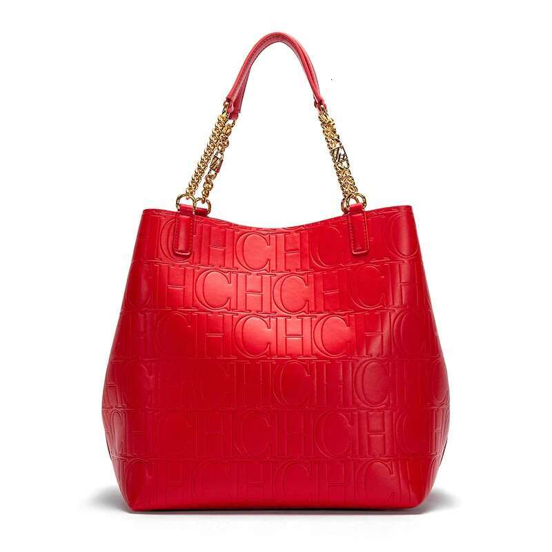 Fashionable Retro Solid Color Shoulder Bag Casual Large Capacity PU Material Women's New Handbag