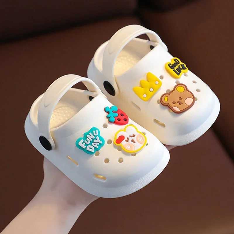 Slipper Childrens slippers childrens summer beach shoes girls cartoon family slippers boys baby sandals baby 1-8Y S25326