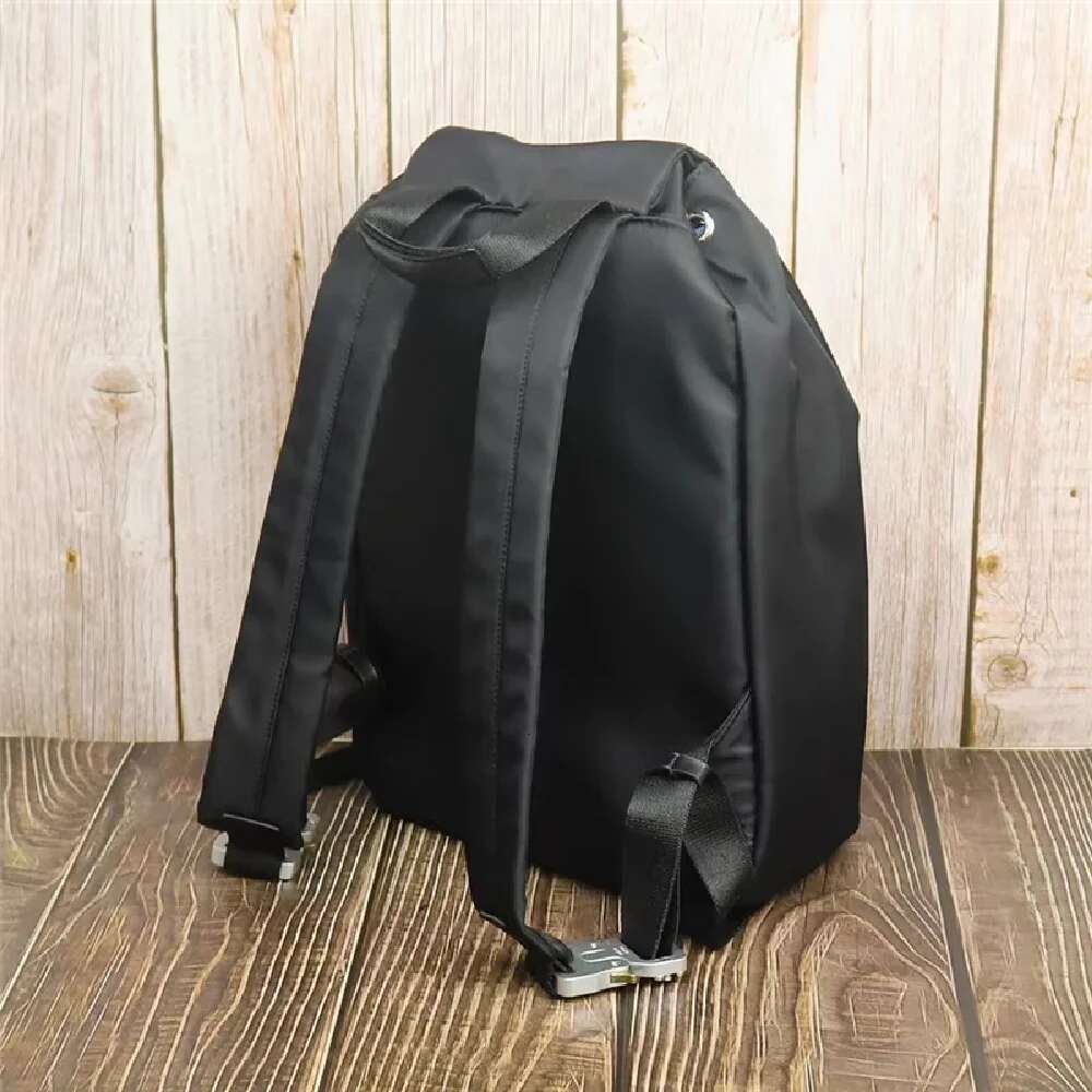 2024Ss New Kuromi 1017 Alyx 9Sm Travel Bags Men Women Nylon Cover Drawcord Wrapping Bag Adjustable Teenage Youth Backpacks