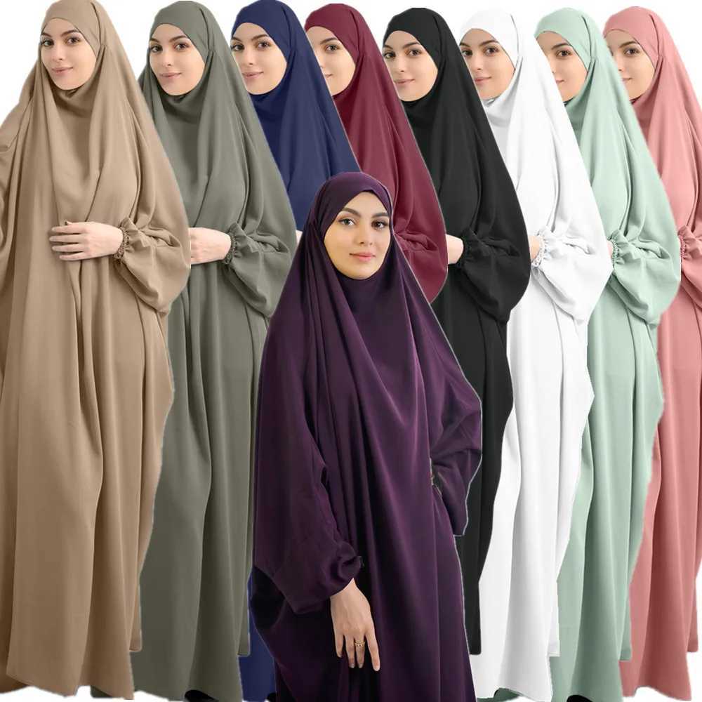 2025 Breathable Hijab Liturgical Wear Lslamic Turkish Robe Women Dubai Muslim Standard Apparel Middle East Abaya X2505141