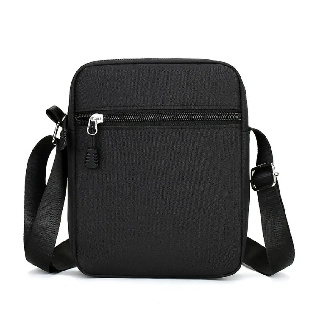 Oxford Shoulder Bag Durable Mini Black Phone Mens Waist 250326
