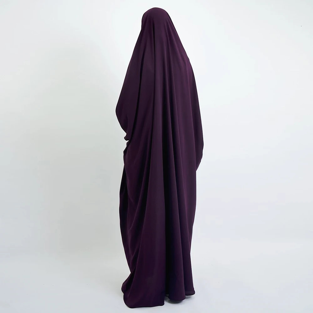 Eid Hat Muslim Womens Headscarf Prayer Dress Full Set Ramadan Islamic Clothing Niqab 250326