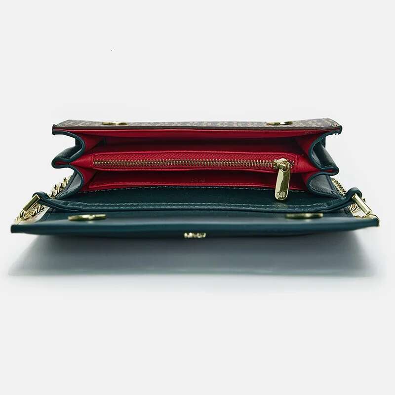Ch High Quality Fashion Pure Colour Ladies Senior Sense Shoulder Bag Letter Print Design Temperament