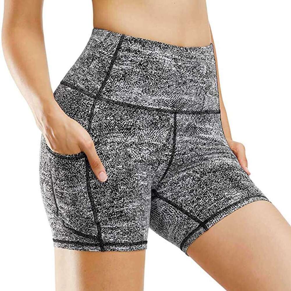 Women Yoga Pants New Women S Yoga Fitness Running Tight Shorts Leggings Pocket Pants YJ