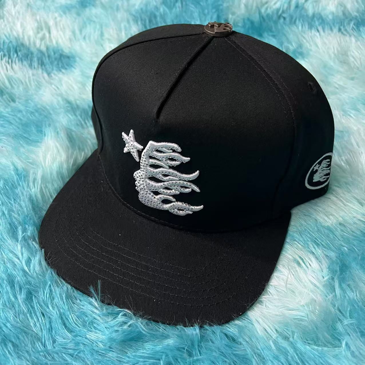 Black Baseball Caps Women Men Cotton Embroidery Peaked Caps High Quality Luxury Casual Trucker Hat